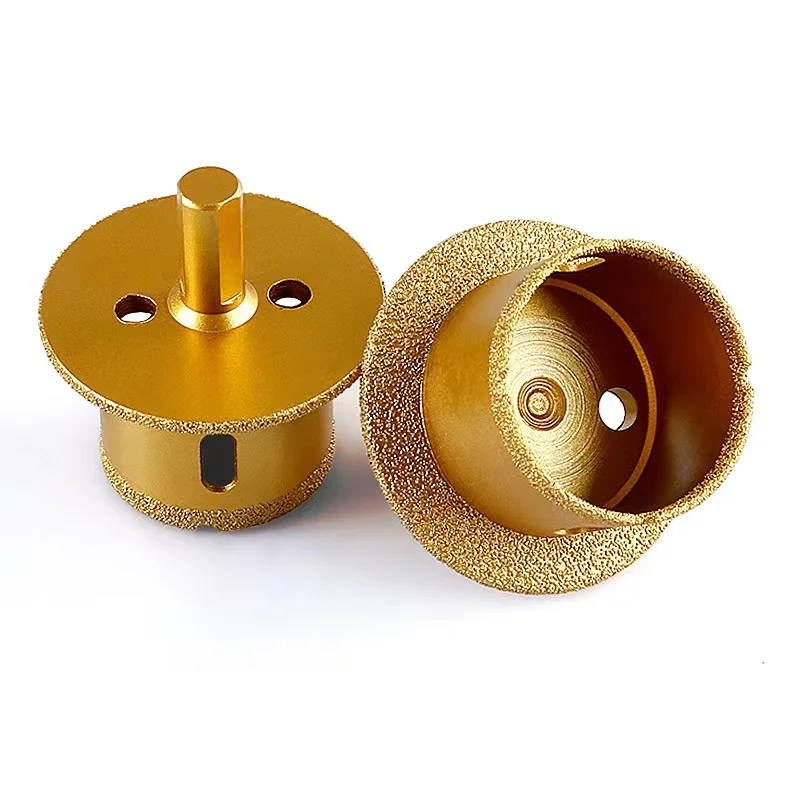 Vacuum Brazed Hole Drill Diamond Hole Saw Drill Core Bits For Marble Tiles Porcelain Tile Washbasin Hole Opener