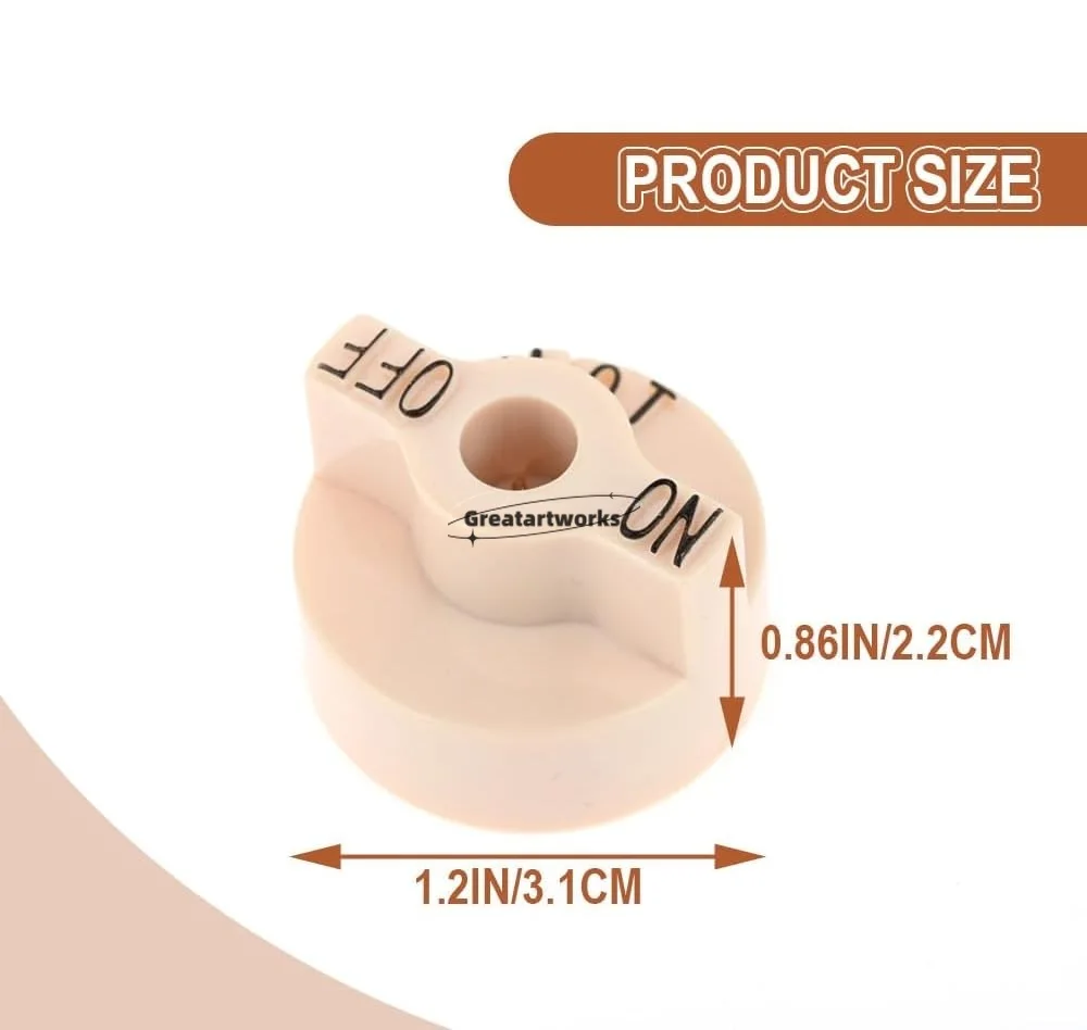 Thermostat 700-506 Gas Valve 1751-012 Knob Replace Robertshaw S1453A P3202-92 810-0109 G02518-1 11432 American A32053 10pcs