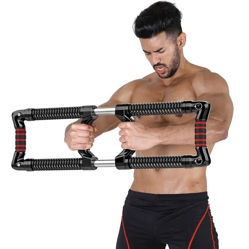 Multifunctional Arm Tool 100kg Adjustable Training Pull and Press Grip Bar Chest and Abs Fitness Equipment Household Men