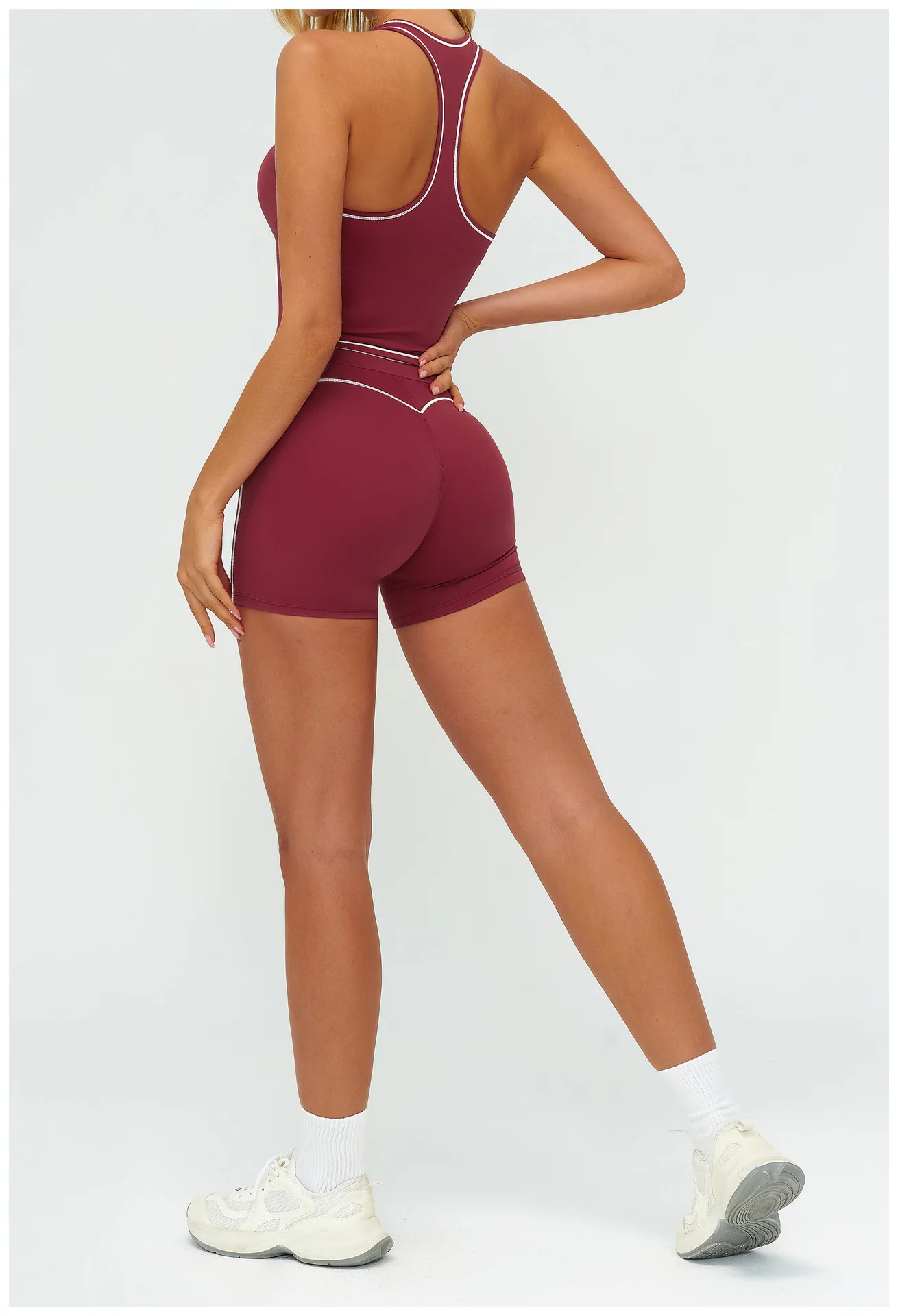 Débardeur Sport Femme avec Soutien-Gorge Intégré