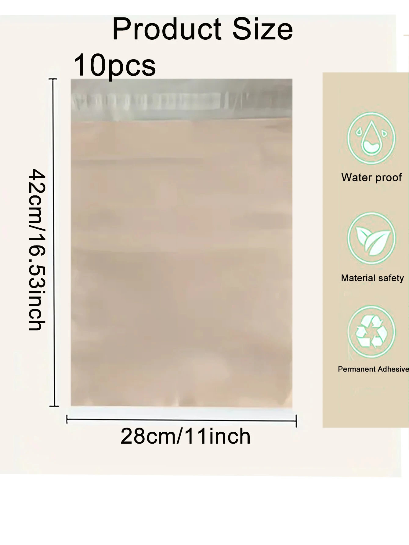 10/20pcs Poly Mailers Shipping Bags for Clothing ，Gift Packing & Shipping Bag. Self-Adhesive, Waterproof and Tear-Proof Bag