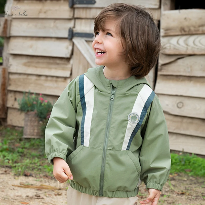 Dave Bella Children Boys Baby Coat Tops 2025 New Spring Girls