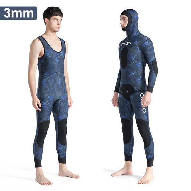 Two Pieces Spearfishing Wetsuits for Men Women - AliExpress