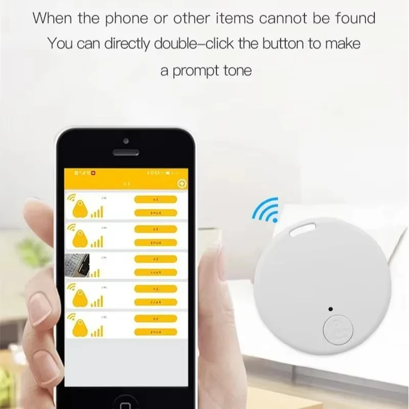 Mini Bluetooth GPS Tracker For Apple iOS System Devices Tag Work With Find My App Key Finder Pet Car Key Smart Tag 2026 New