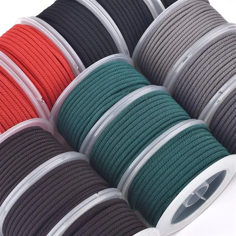 Milan Thread Braided Cord DIY Jewelry Accessories Beading Threads HandCrafts Rope Adjustable for Bracelets Necklace nylon cord macrame cord silk cord satin cord faux suede cord waxed cord leather cord pvc cord packaging cord