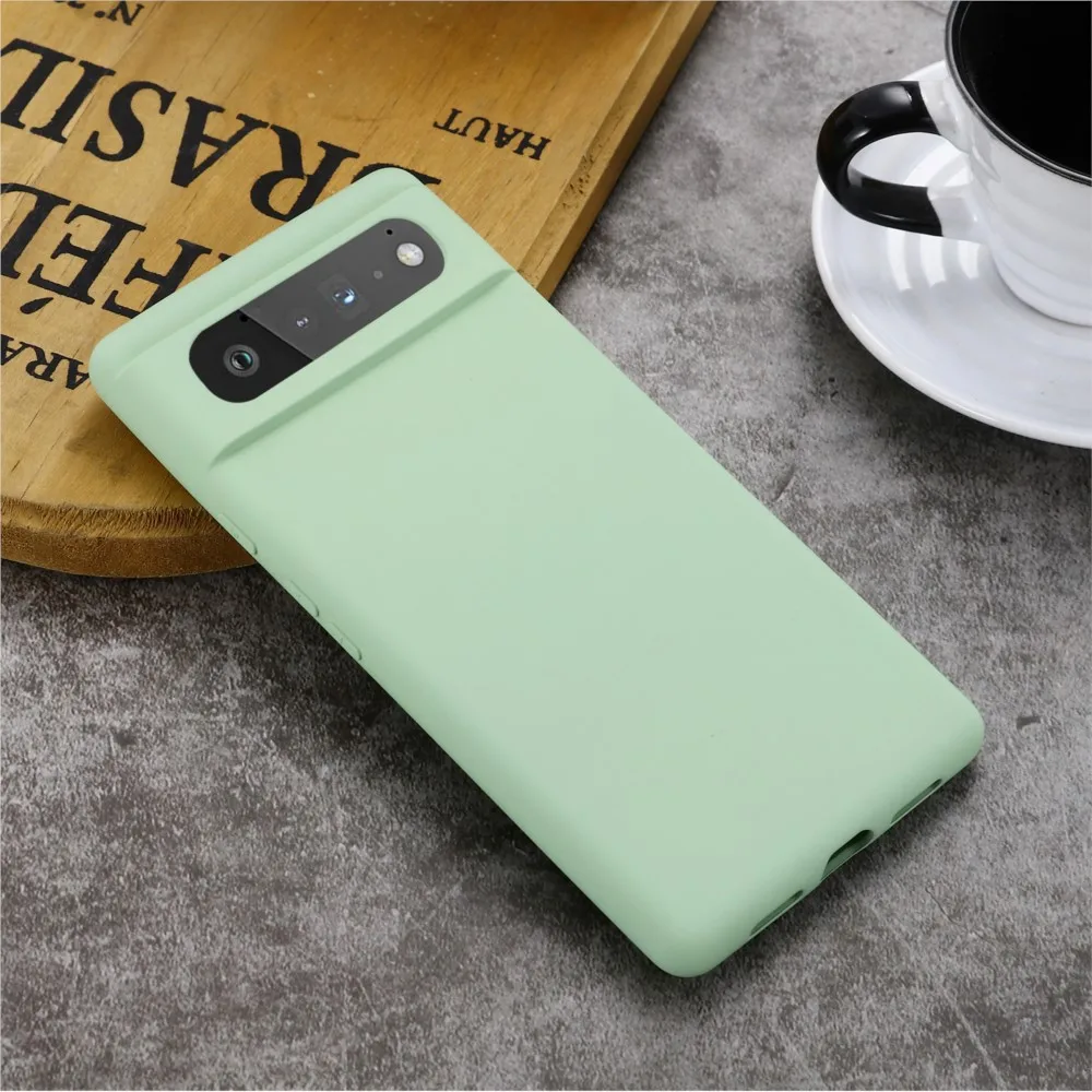 Shockproof Liquid Silicone TPU Phone Case - Sleek Protective Cover