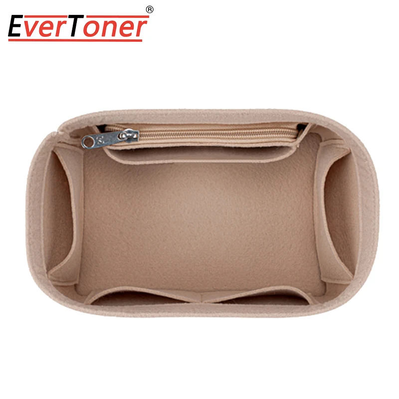 EverToner For LV SPEEDY 20 Felt Cloth Insert Bag Organizer Makeup Handbag  Travel Storage Organizer Inner Purse Cosmetic bags