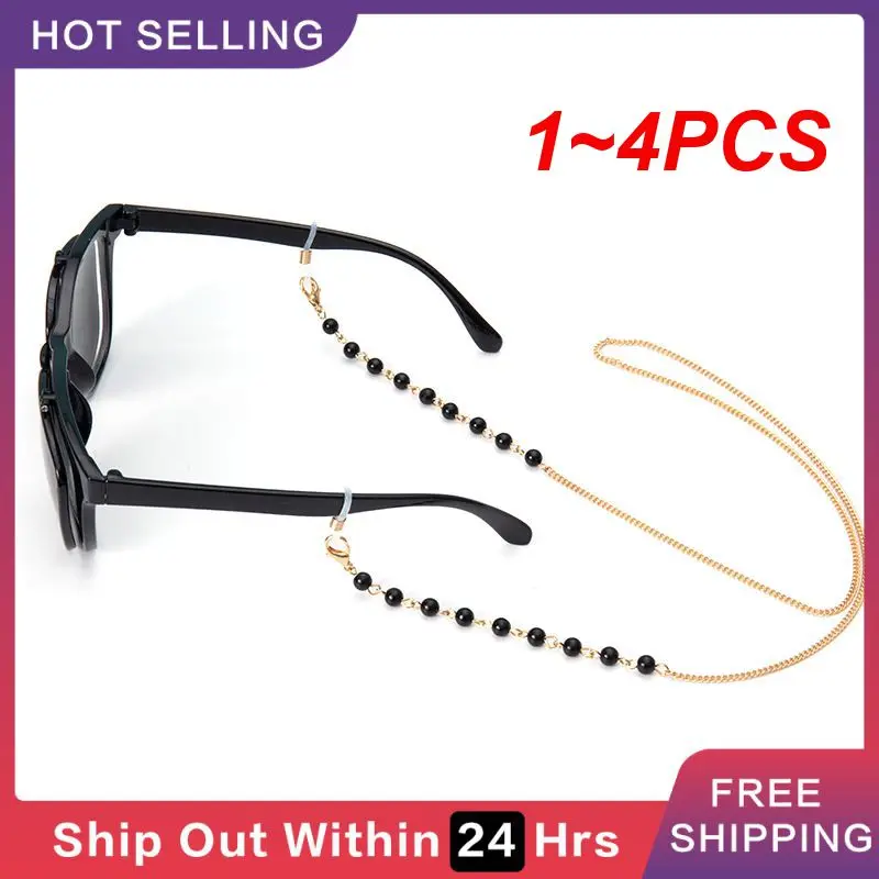 

1~4PCS New Fashion Mask Chain Beaded Lanyard Glasses Hanging Rope Anti-lost Earphone Colourful Eyeglass Rope Sunglass Glasses