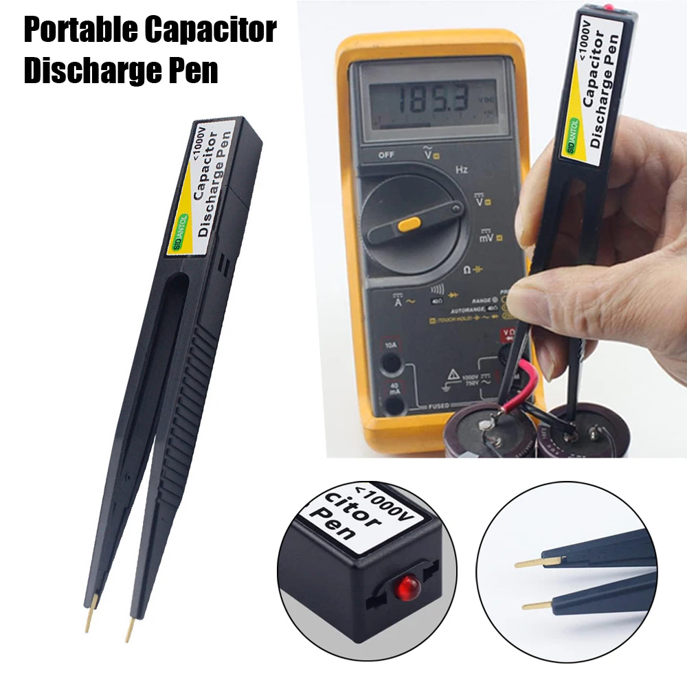 

Portable Discharge Pen Capacitor Discharge Constant Discharge High Voltage Quick Discharging Tool For Electronic Repairs