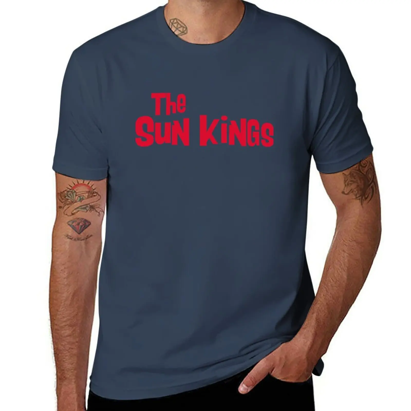 

New The Sun Kings - 1964 Logo T-Shirt Tee shirt customized t shirts Blouse men clothes