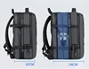 Men's Business Waterproof Multi-Function Backpack USB Charging 17 "Laptop Bag Can Be Extended Large Capacity Travel Backpack New 5