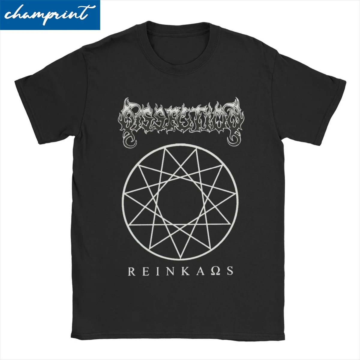 

Men Women Dissection Black Metal T Shirts Music Pure Cotton Clothing Funny Short Sleeve O Neck Tees Birthday Present T-Shirts