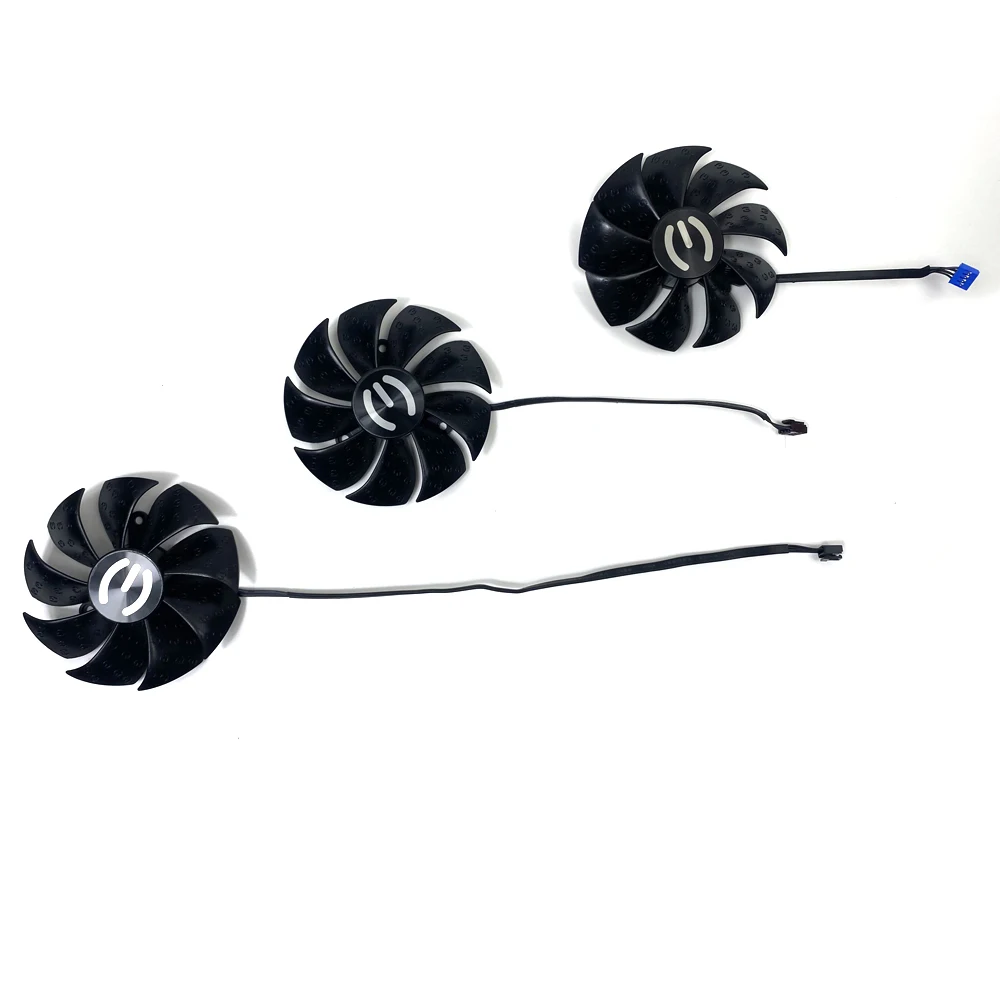 Ultra Gpu Ventilador para Evga Geforce Rtx3080 Rtx 3090 Ftw3 Ultra Ventiladores de Refrigeração 87 mm 4pin Pld09220s12h 0.55a Rtx3090 3080 ti 3070 Ftw3 - Imagem 6