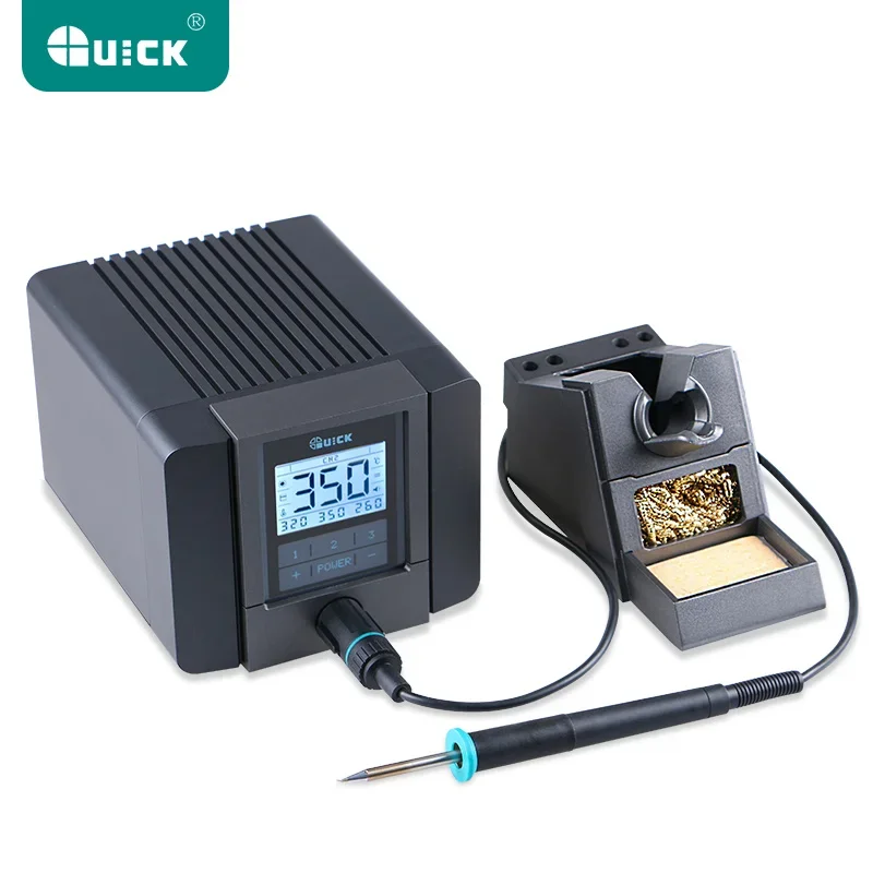 Newest 220V 120W QUICK TS1200A intelligent touch lead-free soldering station electric iron anti-static soldering iron station