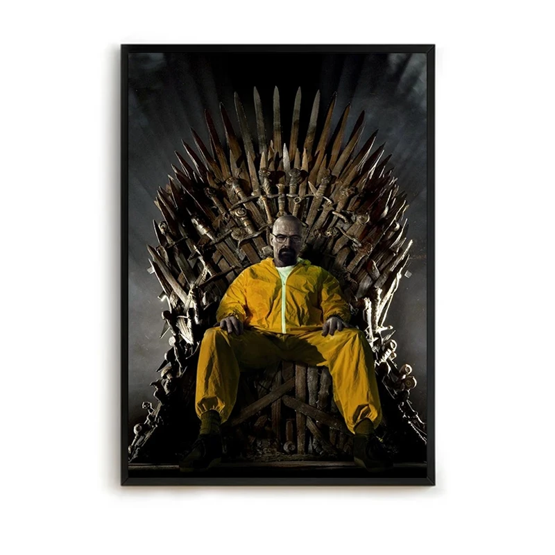 

Decorative Painting on Canvas Classic TV Drama Breaking Bad Posters for Wall Decoration Pictures Room Wall Home Decorations Art