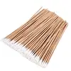 100/200Pcs Swabs 6'' Long Wood Handle Sturdy Cotton Applicator Swab Q-tip Drop Shipping 6