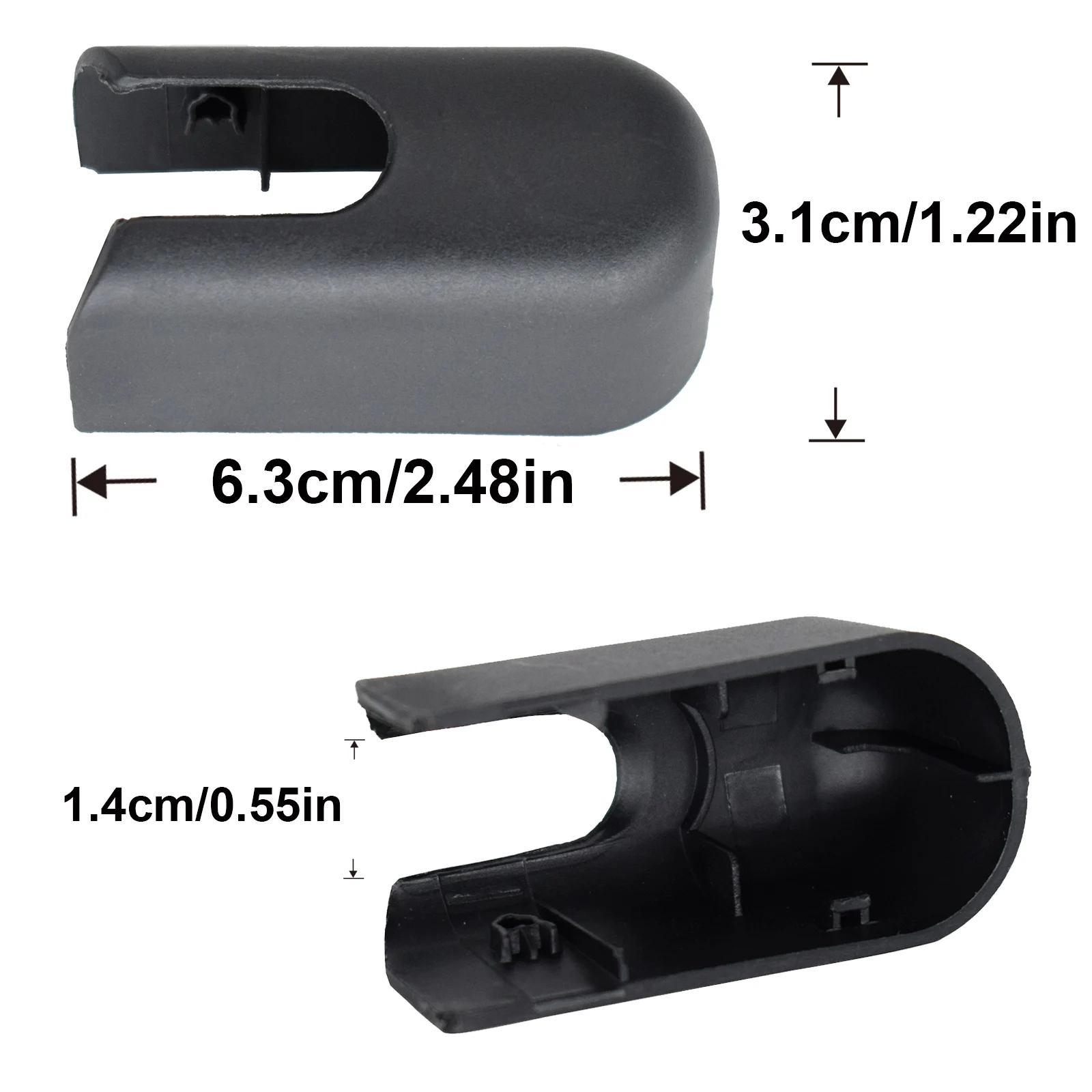 Rear Windshield Wiper Arm Cover Cap Mounting Nut For Hyundai Tucson IX35 2009-2015 For Kia Sportage SL 2010-2015 car accessories