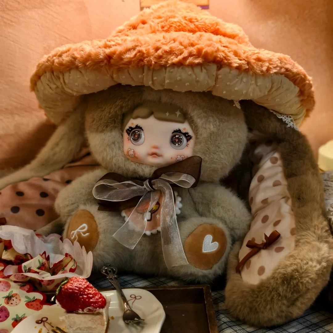 nommi 400% 犬 New Nommi 400% V2 Mushroom Hat Plush Series Blind Box Vinyl