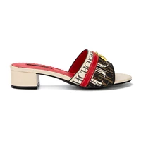 Sandales Talon Coin 2025 Rouge Marron Beige Été Style Rétro Bicolore Lanières Croisées pour Femme Vacances Trajet Travail Semelle Vague 3