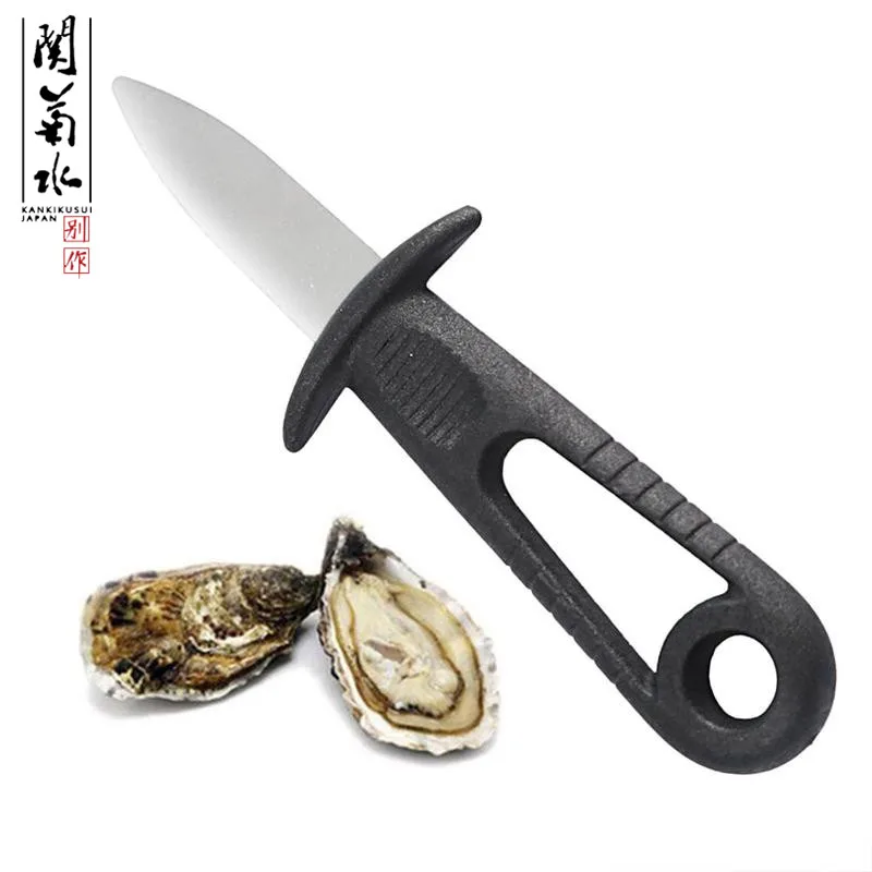 Stainless Steel Oyster Knives Seafood knife Seafood Shell Opening Multi Use Pry Knives Open Oysters seafood opener oyster knife