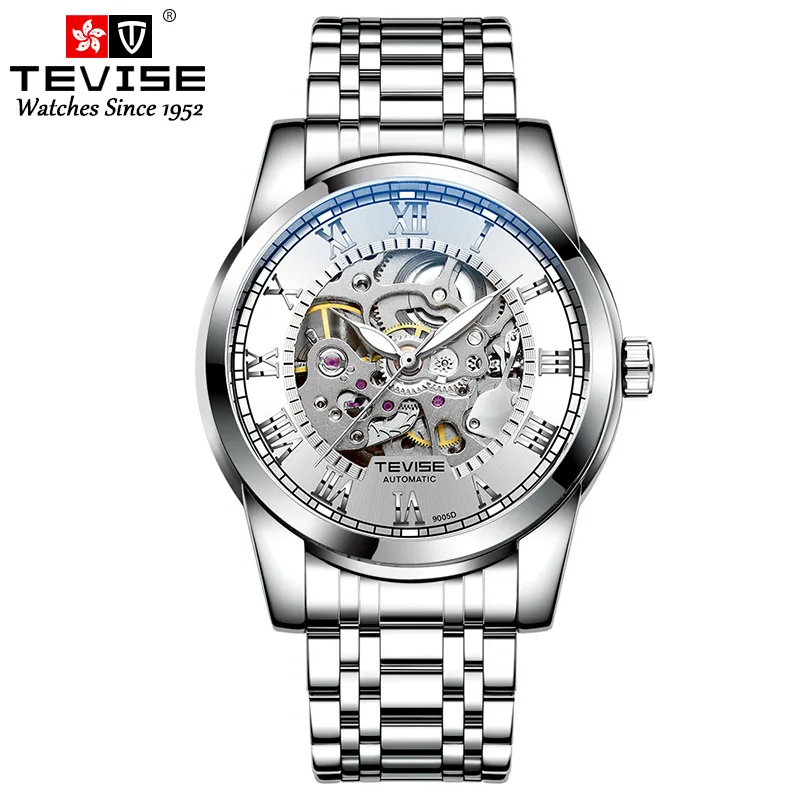 

Hollow Tourbillon Automatic Mechanical Watch Men Fashion Glow-in-the-dark Waterproof Sports Watch