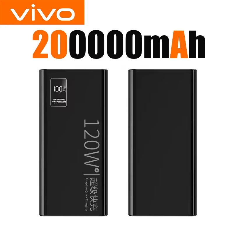 Black 200000mAh
