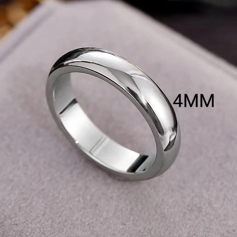 Elegant 18K Gold Plated Minimalist Couple Rings for Wedding and Engagement