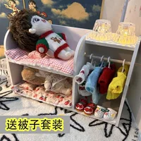 Cotton doll furniture new bedding pillow small bed for three people 15/20cm up and down bed can sleep for multiple people 1