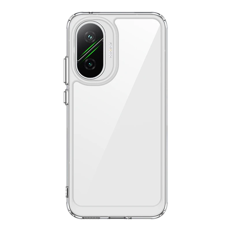 Durable Clear Back Phone Case with TPU Border