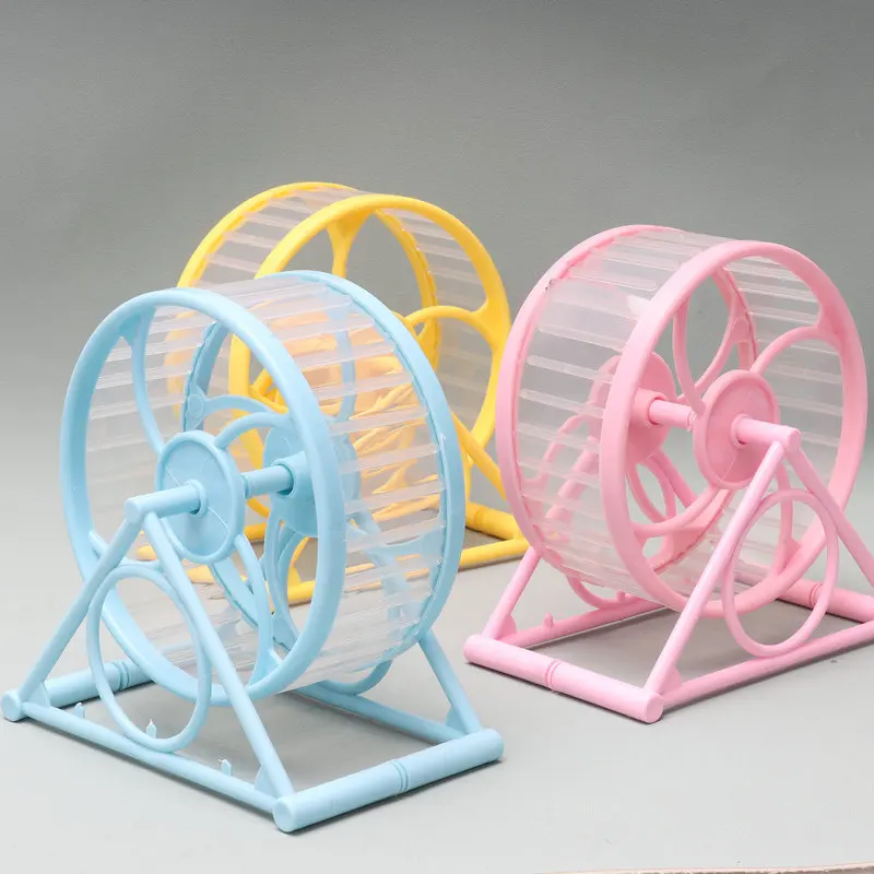 Exercise Wheel Hamster Wheel Large Pet Jogging Hamster Sports Running Wheel Cage Accessories Toys Small Animals Exercise Pet Supplies