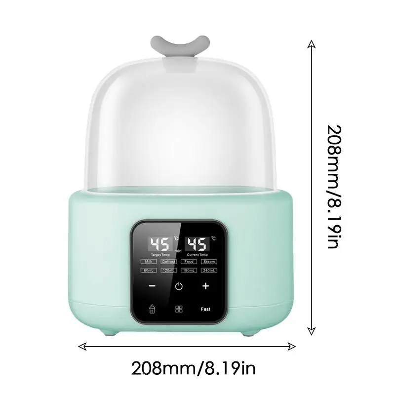 Milk Warmer For Baby Smart Accurate Temperature Control Breast Milk Warmer Defrost Baby Bottle Heater Home Food Streamer For New