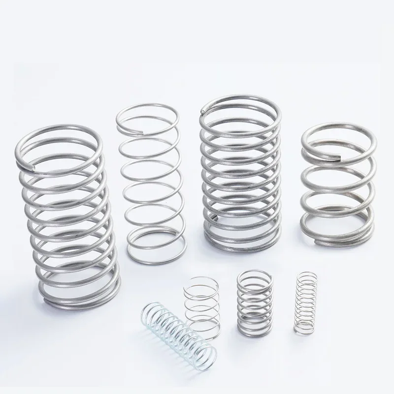 10Pcs 0.5/0.6/0.7mm 304 Stainless Steel Spiral Return Micro Small Compression Spring OD: 4/5/6/7/8/9/10/11mm Length: 5mm-50mm