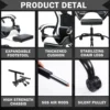 Gaming Chair, Ergonomic Video Game Chair for Adults, Computer Chair with Wheels 5