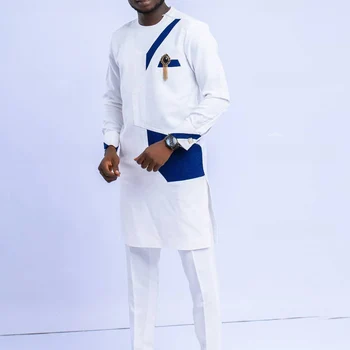 Bolaji Long Sleeve Dashiki Outfit
