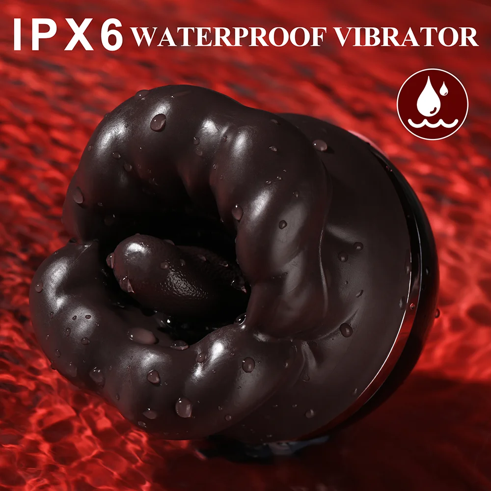 2 in 1 Suction Licking Vibrator 8 Modes Clitoral Stimulator Nipple Clitoral Licker Adult Sex Toys for Women Couples Tongue Toy