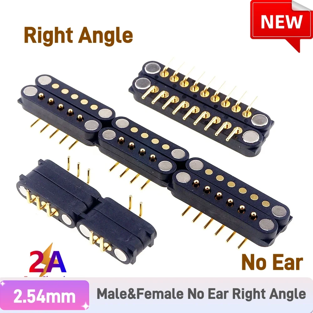 Enhanced Magnetic Pogo Pin Connector - Spring Loaded DC Power Socket