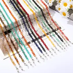 Fashion Acrylic Women Largands Glasses Chains Reading Sunglasses Chain Holder Cord Eyeglasses Hanging Neck Chain Face-Mask Chain