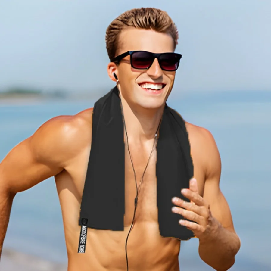 Sports Towel Quick Dry Swimming Towels for Swim, Pool, Water Sports, Beach/Travel Towel in S，L, XL, Extra Large, Camping Gear 3