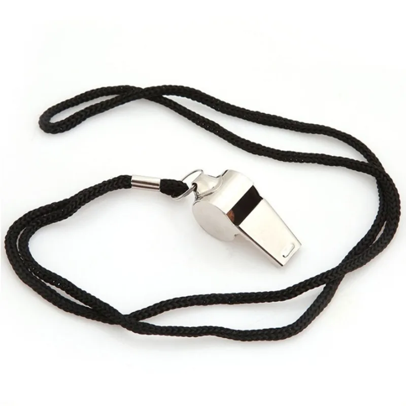 Survival whistle Metal Whistle Referee Sport Rugby Party Training School Football Basketball Cheer Stainless Steel Silbato
