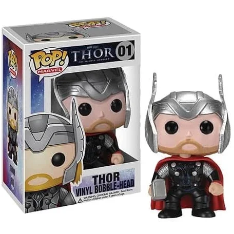 thumbnail image 1 of NUEVA Figura de acción Funko POP de películas y TV Periphery Thor #01 Loki #02 de PVC, modelo de vinilo, colección de juguetes para niños, regalo, 1 of 5