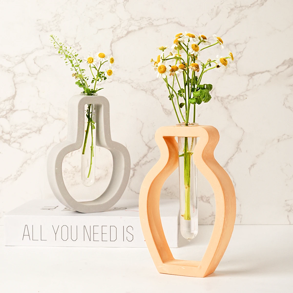 

Креативная форма в форме лампы для вазы, 3D тестовая трубка, форма для гидропонной вазы, гипсовый керамический клей в форме капли, инструмент для рукоделия и расположения цветов
