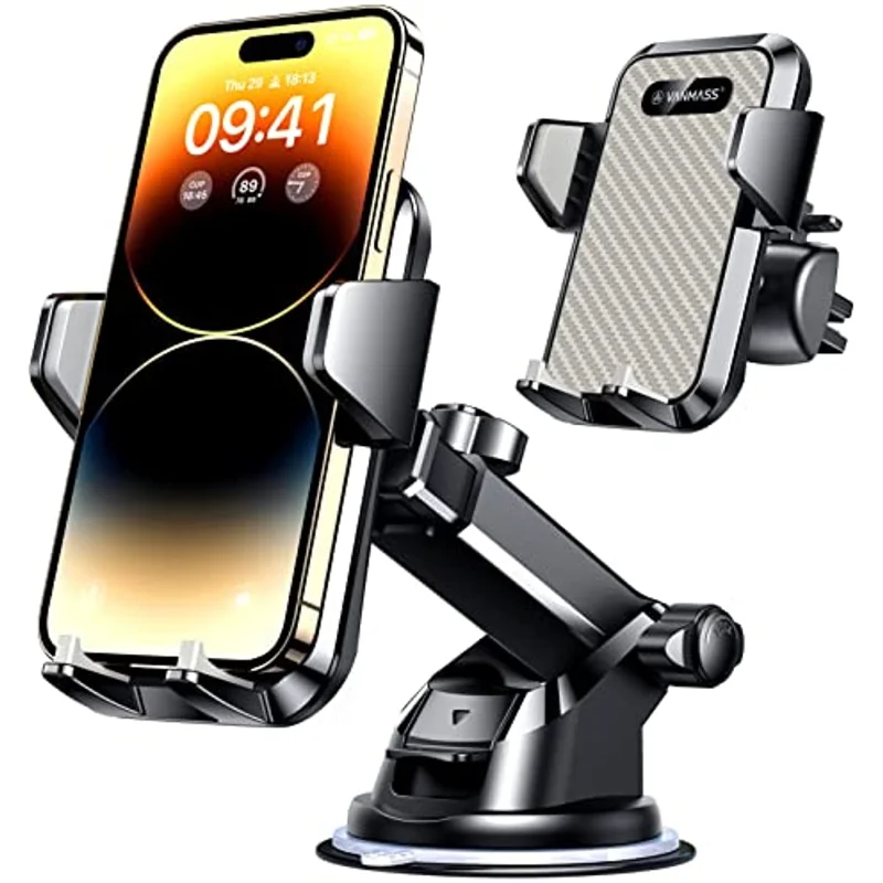 

EOENKK Car Car Phone Holder Upgraded Hands-Free Dashboard Mount,Car Windscreen Vent Phone Holder,Compatible with All Phones