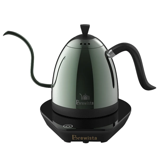

Hot selling }digital maker kettles drip pot gooseneck spout long mouth coffee kettle teapot 600ML