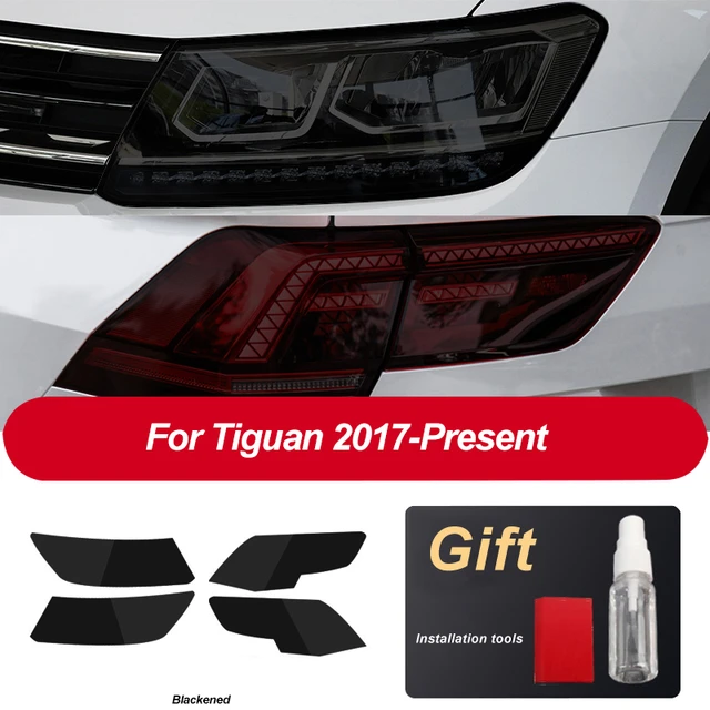 Pellicola protettiva per fari auto pellicola oscurante in TPU trasparente  nero fumo per Volkswagen VW Tiguan R Line lifting 2020 2021 - AliExpress