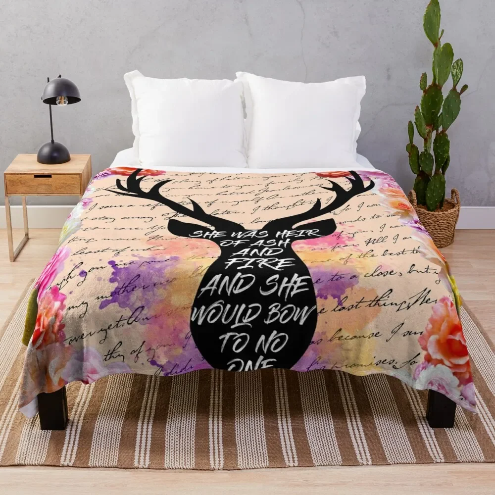 

Heir of Fire Throw Blanket Sofa Throw Retros Blankets