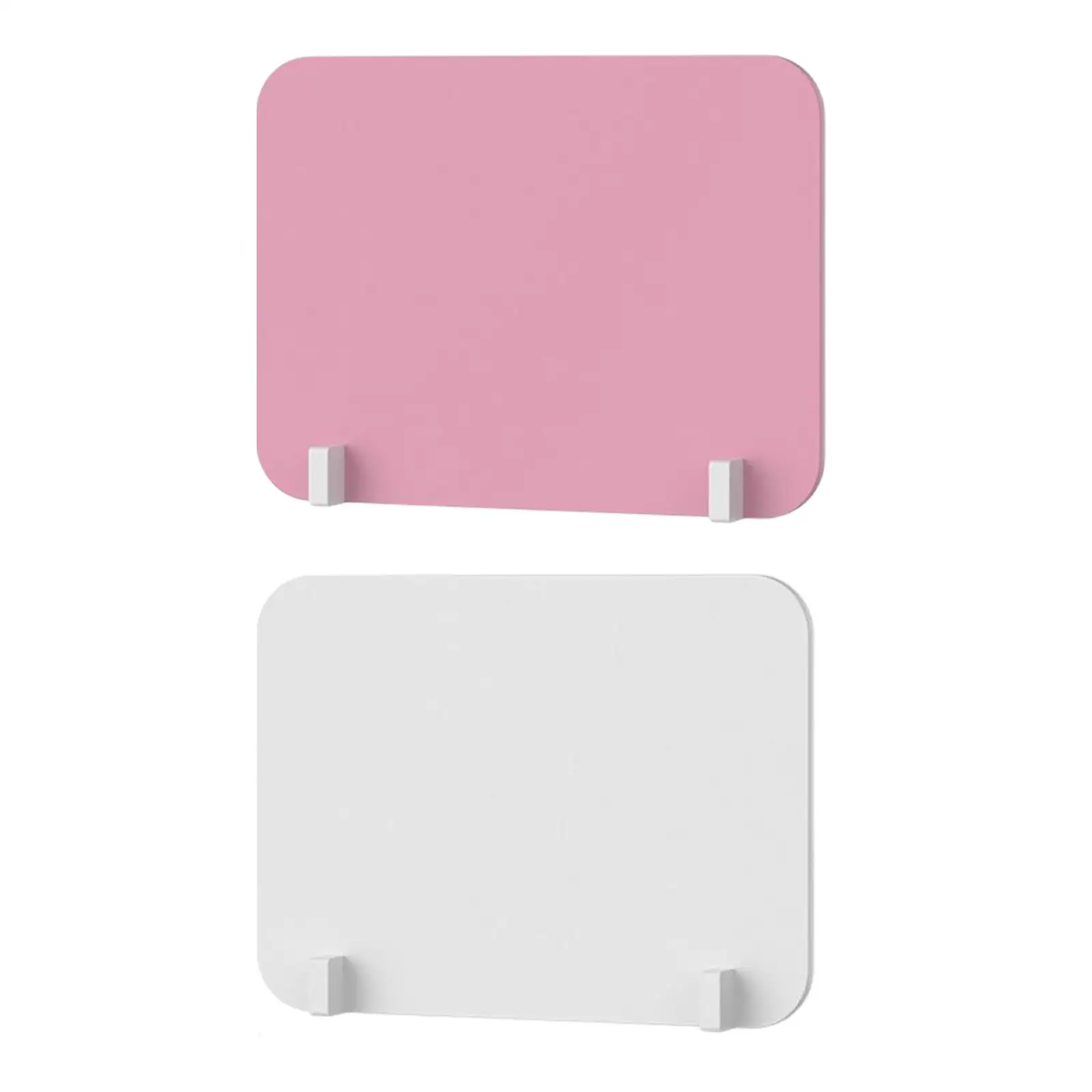 Desk Partition Screen Desktop Partition Sneeze Guard Privacy Divider Protective Screens Desk Divider for Office Desk Easy to Install Mounted