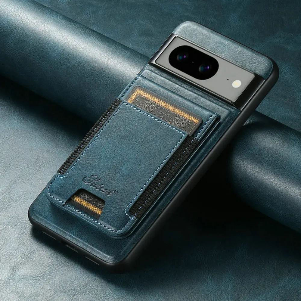 Leather 2-in-1 Magsafe Back Case with Detachable Card Holder