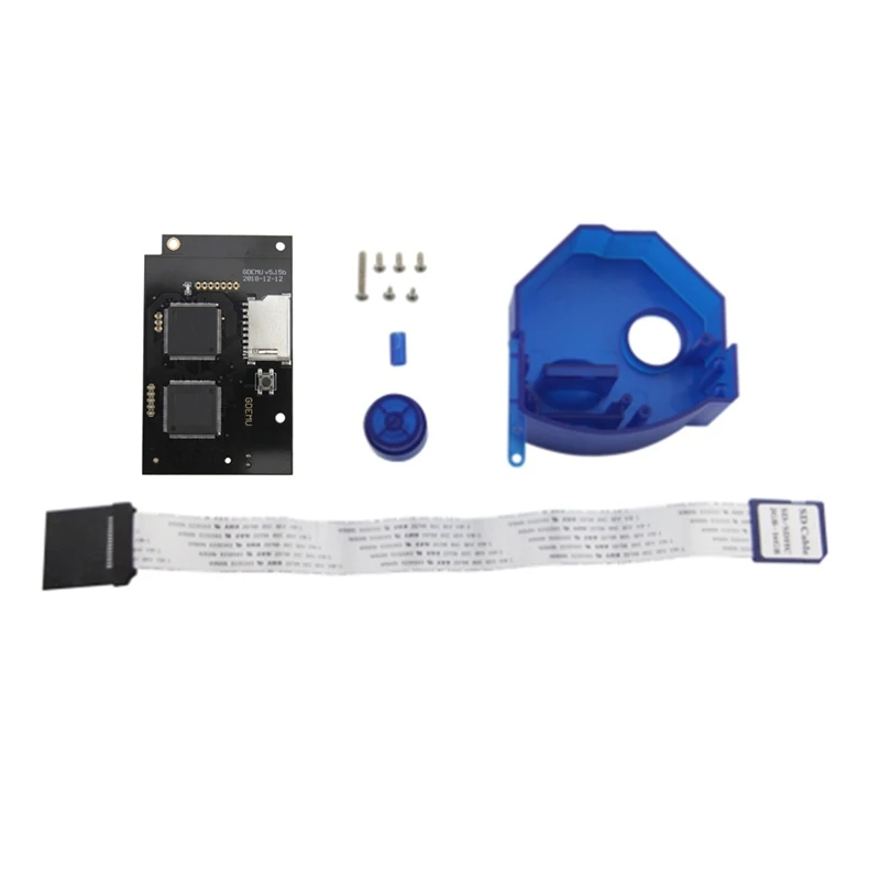 DC V5.15B GDEMU Optical Drive Simulation Board for Dreamcast Colorful Remote SD Card Mount Kit for GDEMU