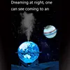 Tехника Xiaomi Creative Planet Aromatherapy Machine Home Fog Light 3D Printing Moon Humidifier Air Purifier 5