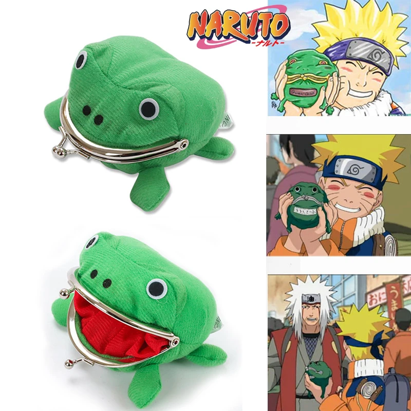 Monederos de rana de Naruto para mujer y hombre, monedero Kawaii Uzumaki  Naruto de dibujos animados, para Fans de Anime, monedero para niños y  niñas, regalos| | - AliExpress